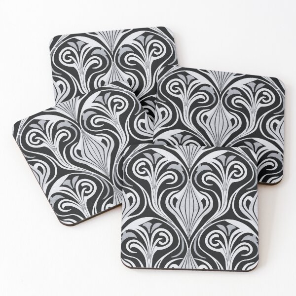 Item preview, Art Nouveau Geometric Abstract Pattern designed and sold by SloganExpress.