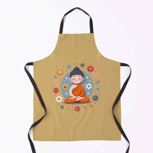 Item preview, Tranquil Flower Buddha designed and sold by Rokoyo Prints.