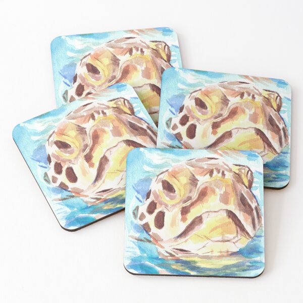 Item preview, loggerhead turtle sea turtle  designed and sold by handmadehipsters.