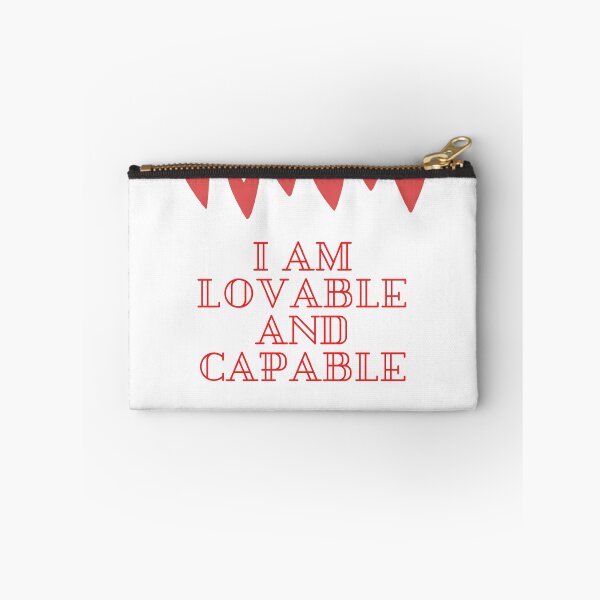 Item preview, I am lovable and capable designed and sold by Cineraim Shop.