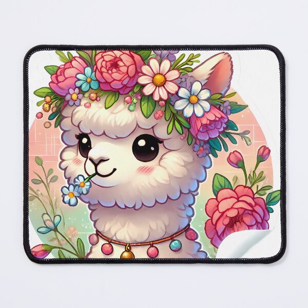 Item preview, Blossom Alpaca: Floral Charm designed and sold by Peelya.