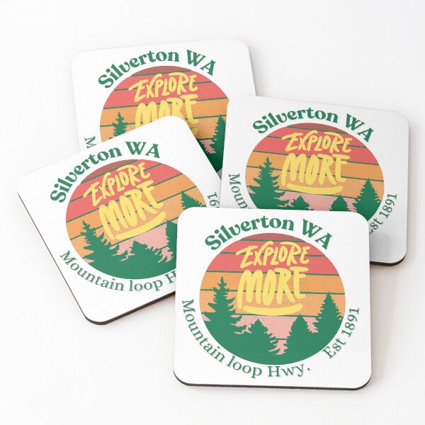 Item preview, Explore More Silverton Washington with background designed and sold by Blaché Designs.