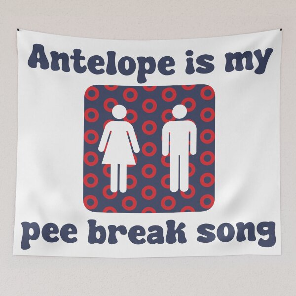 Item preview, Antelope Pee Break designed and sold by Phalsehoods.