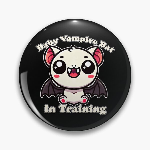 Item preview, Cute Baby Vampire Bat In Training designed and sold by Glimmersmith.