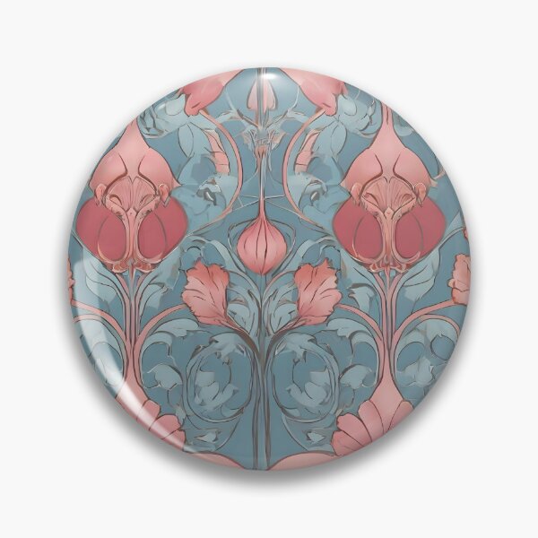 Item preview, Art Nouveau Abstract Floral designed and sold by SloganExpress.