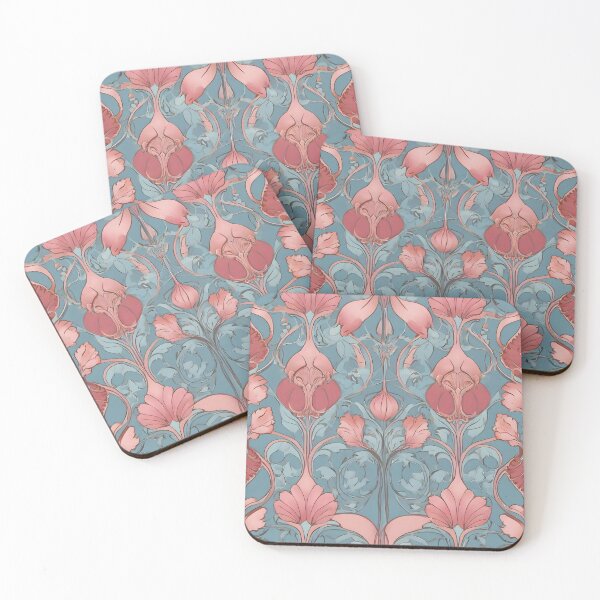 Item preview, Art Nouveau Abstract Floral designed and sold by SloganExpress.
