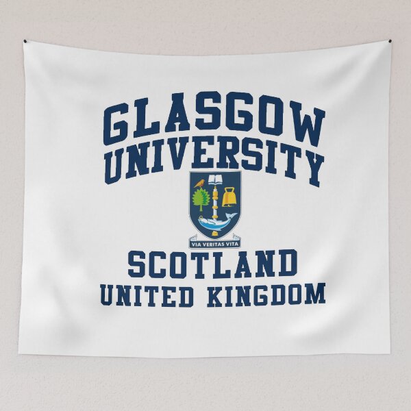Item preview, Blue Glasgow - College Font  designed and sold by BelovedUni.