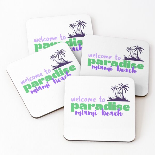 Item preview, Miami Beach Florida (Paradise) designed and sold by Whackadoodletee.