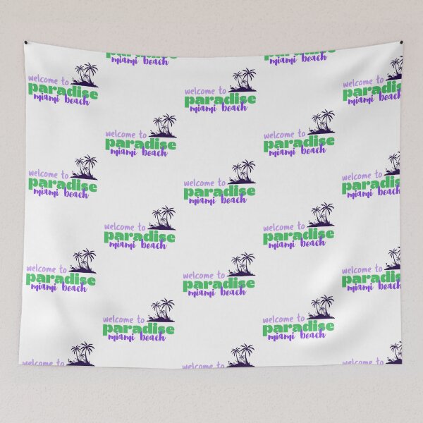 Item preview, Miami Beach Florida (Paradise) designed and sold by Whackadoodletee.