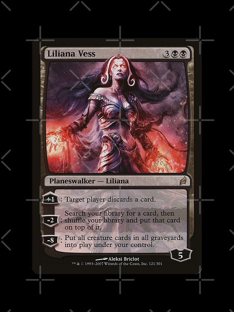 liliana vess card sticker" Greeting Card by DeSaings | Redbubble liliana vess card sticker" Greeting Card by DeSaings | Redbubble