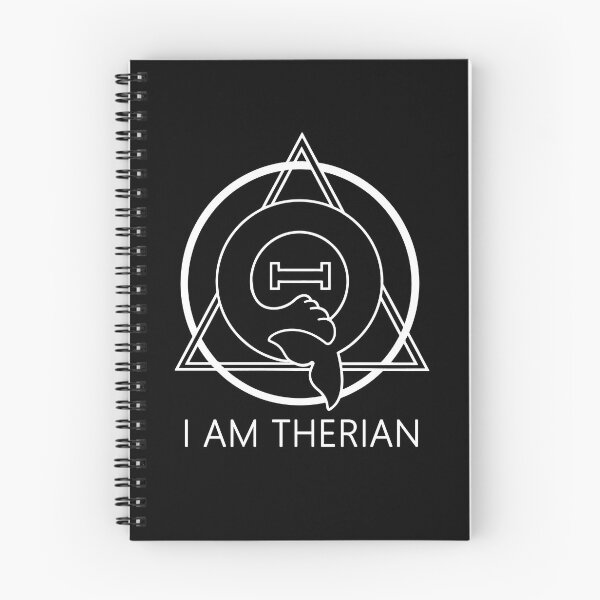 Item preview, PD (ytb) Theta-Delta Therian Symbol WHITE "I AM THERIAN" designed and sold by PD Therian.