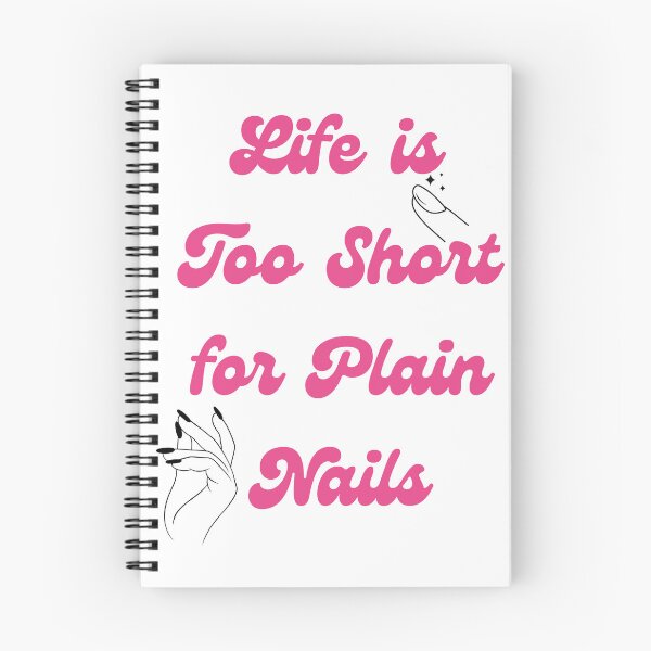 Item preview, Life is Too Short for Plain Nails T-Shirt designed and sold by Tycoonn.