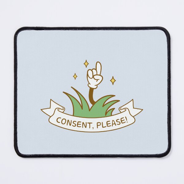 Item preview, "Consent, Please!" Henry Crabgrass Cartoon designed and sold by evathemtbc.