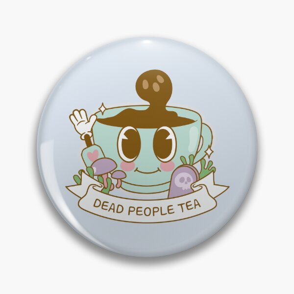 Item preview, "Dead People Tea" Caduceus Cartoon  designed and sold by evathemtbc.