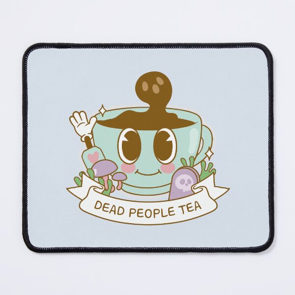 Item preview, "Dead People Tea" Caduceus Cartoon  designed and sold by evathemtbc.
