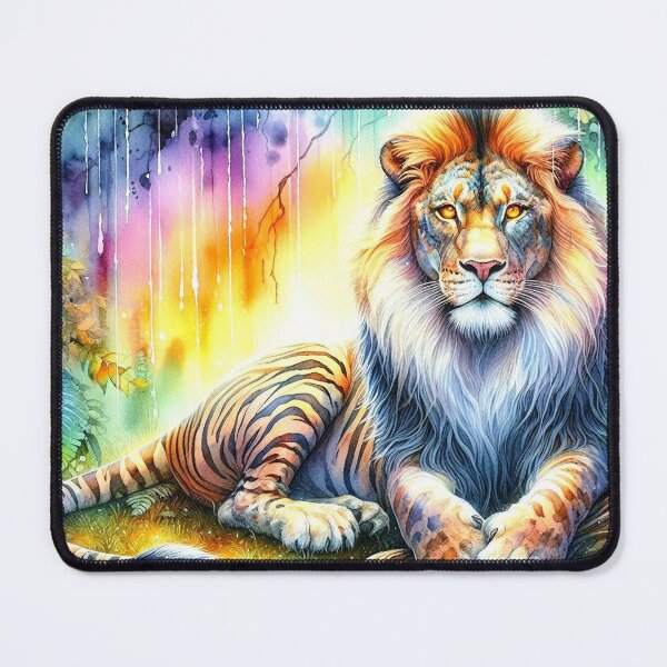 Item preview, Watercolor Lion designed and sold by connie campbell.