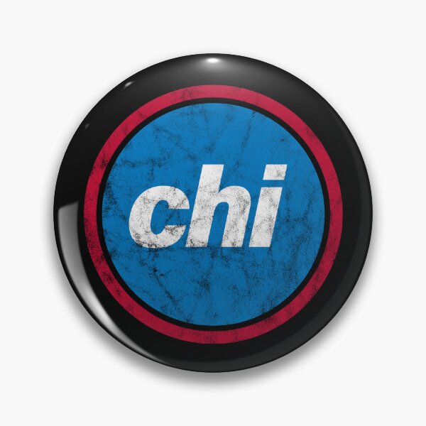 Item preview, Class "chi" symbol for Chicago in vintage look designed and sold by MalmoDesigns.