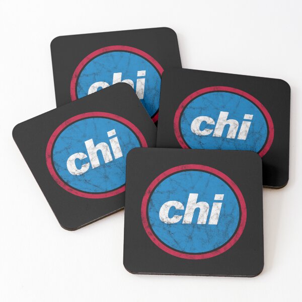 Item preview, Class "chi" symbol for Chicago in vintage look designed and sold by MalmoDesigns.