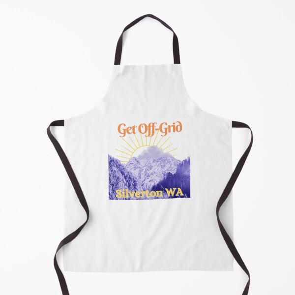 Item preview, Get off grid Silverton WA WHITE BACKGROUND designed and sold by Blaché Designs.