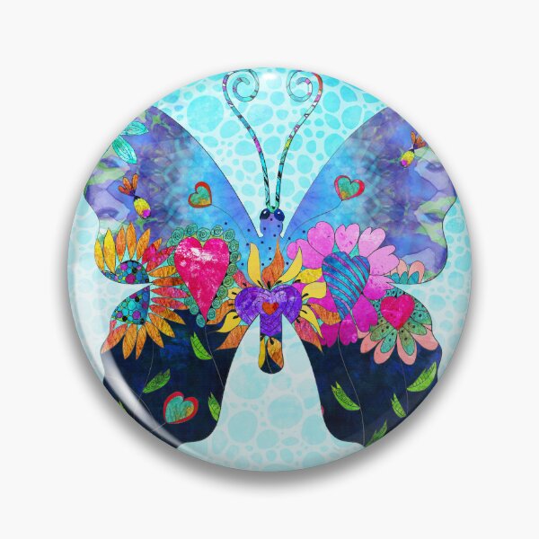 Item preview, Garden Butterfly 6 Colorful Floral Art designed and sold by Sharon Cummings Art.