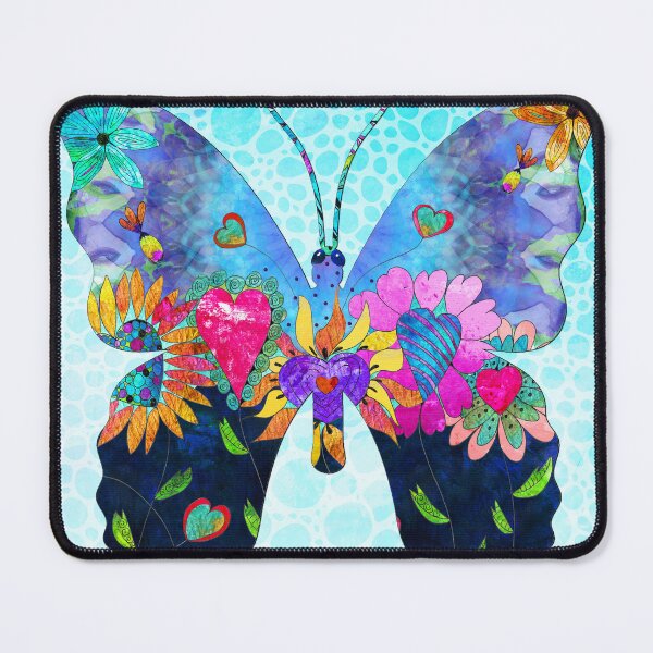 Item preview, Garden Butterfly 6 Colorful Floral Art designed and sold by Sharon Cummings Art.