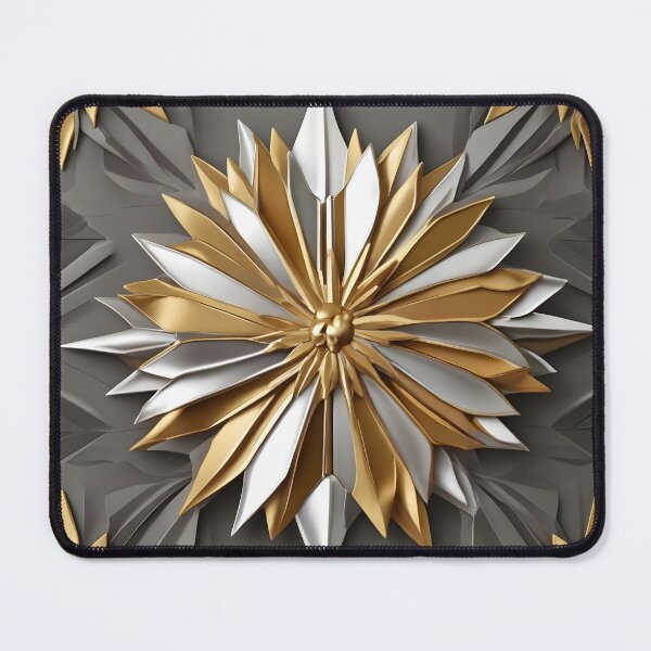 Item preview, Art Deco Nouveau Abstract Flower designed and sold by SloganExpress.
