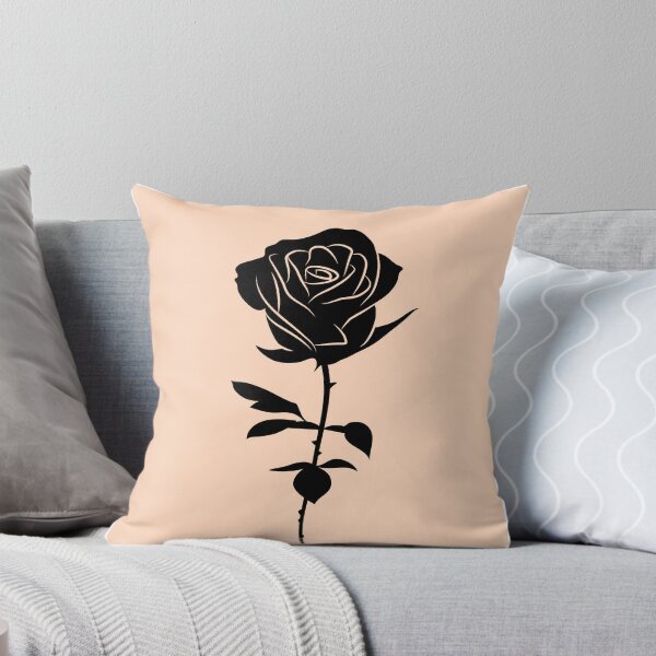 Item preview, Flat Design Rose Silhouette designed and sold by hjian8219.