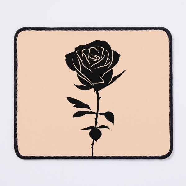 Item preview, Flat Design Rose Silhouette designed and sold by hjian8219.
