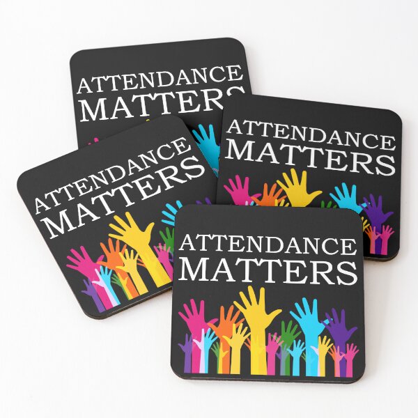 Item preview, Attendance Matters designed and sold by ShopSmart213.
