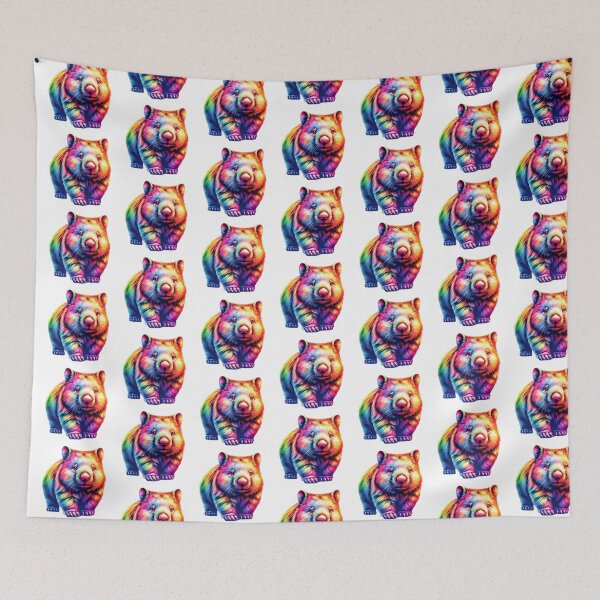 Item preview, Colorful Wombat designed and sold by TheAnimalZ00.