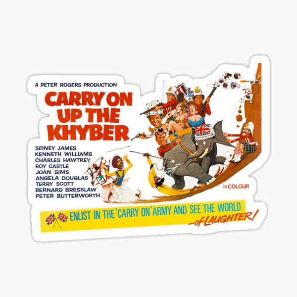 Artikel-Vorschau von Vintage 60er Jahre Stil CARRY ON Poster Art - Carry On up the Khyber, designt und verkauft von Michaelofthe80s.