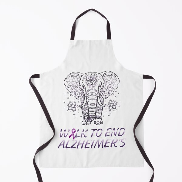 Item preview, Walk To End Alzheimer's Purple dementia Elephant end Alz designed and sold by Smix Pixels.