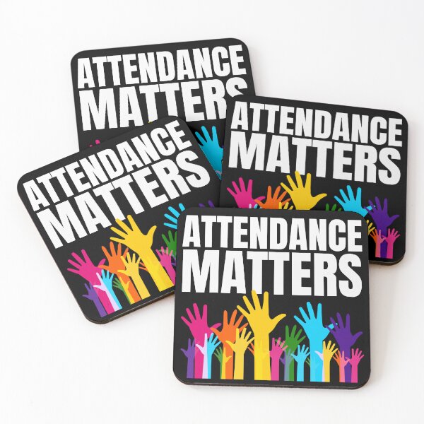 Item preview, Attendance Matters designed and sold by ShopSmart213.