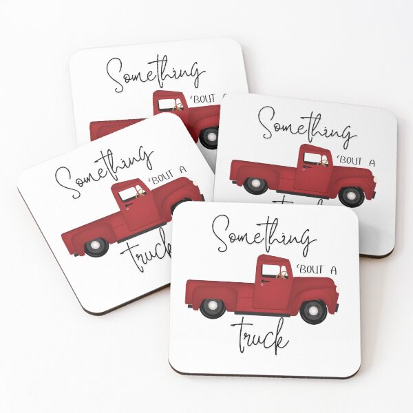 Item preview, Something 'bout a truck Funny Truck Lover Sticker Funny Truck Quote designed and sold by CCKimShop.