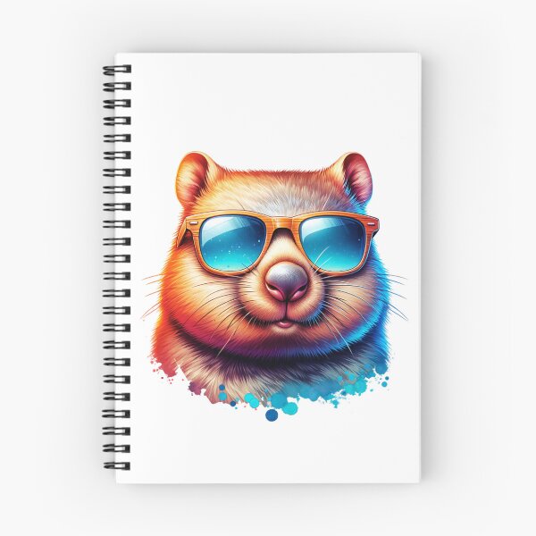 Item preview, Wombat Wearing Sunglasses designed and sold by TheAnimalZ00.