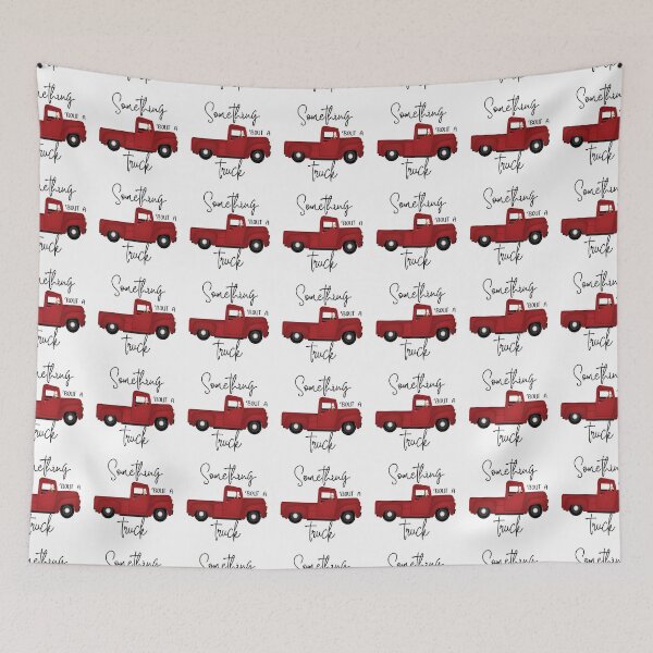 Item preview, Something 'bout a truck Funny Truck Lover Sticker Funny Truck Quote designed and sold by CCKimShop.
