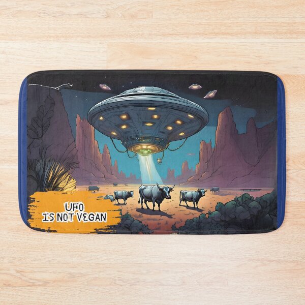 Item preview, UFO is not vegan - UFO day  designed and sold by PXEpic.
