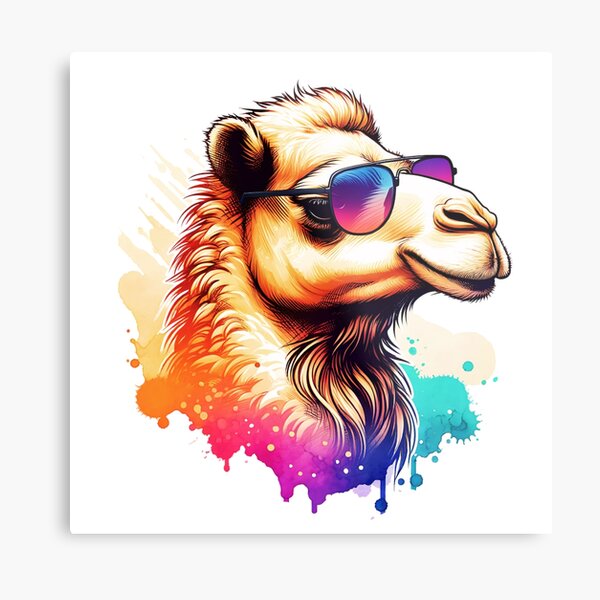 Item preview, Camel Wearing Sunglasses designed and sold by TheAnimalZ00.