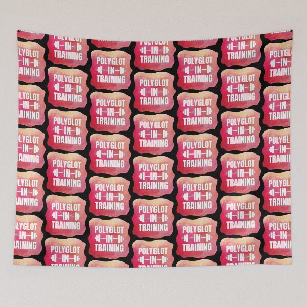 Item preview, Polyglot In Training - Language Lover designed and sold by MaryAller.