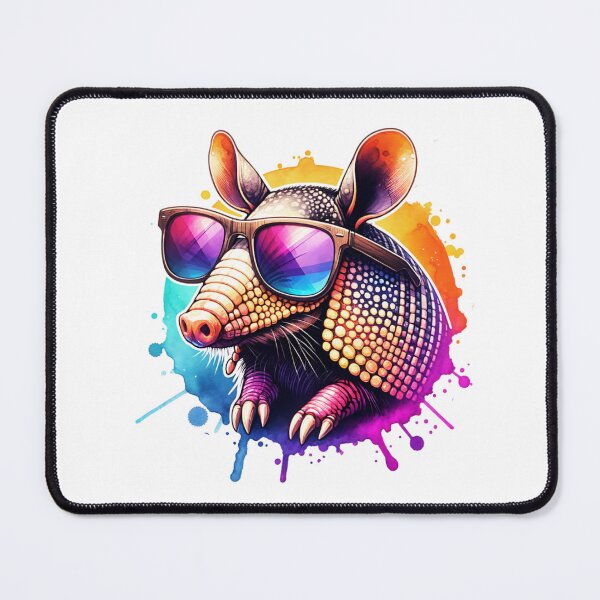 Item preview, Armadillo Wearing Sunglasses designed and sold by TheAnimalZ00.