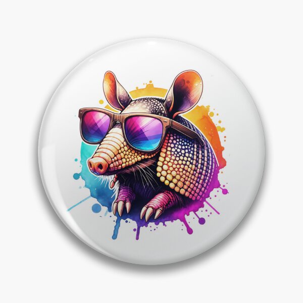 Item preview, Armadillo Wearing Sunglasses designed and sold by TheAnimalZ00.