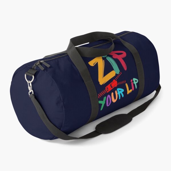 Item preview, ZIP YOUR LIP! - sarcastic funky colorful text designed and sold by SharingLove.