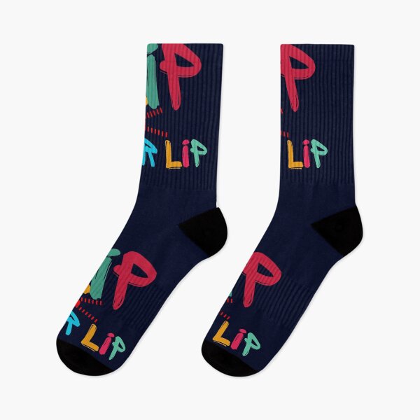 Item preview, ZIP YOUR LIP! - sarcastic funky colorful text designed and sold by SharingLove.