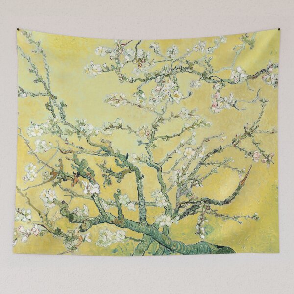 Item preview, Van Gogh Almond Blossoms, Yellow designed and sold by PixDezines.