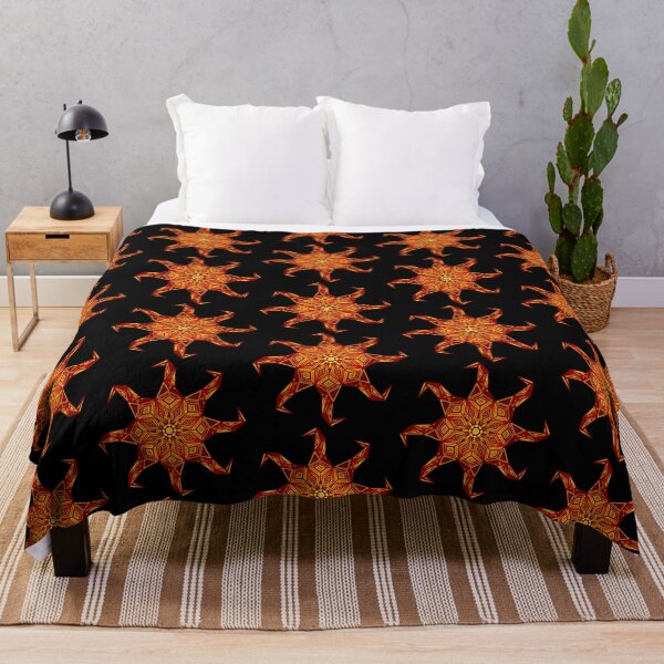 Item preview, Geometric Sun Star Mandala designed and sold by myamcd.