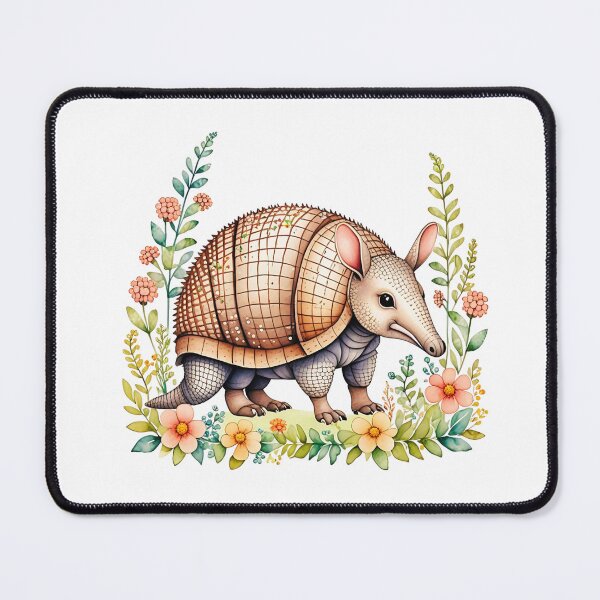 Item preview, Armadillo And Flowers designed and sold by TheAnimalZ00.