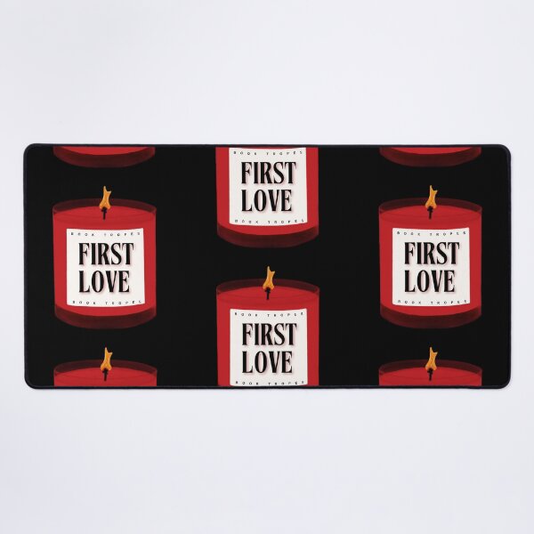Item preview, First Love Book Tropes Candle designed and sold by notastranger.