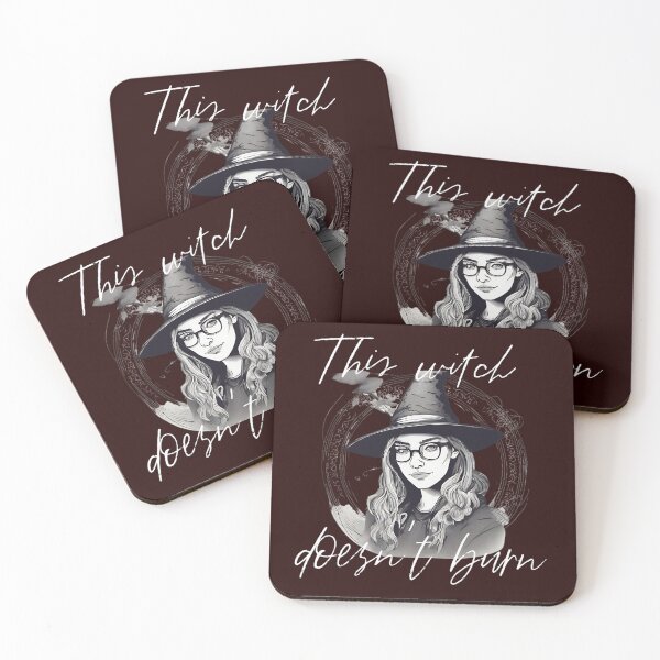 Item preview, This Witch Doesn't Burn - Feminist Slogan designed and sold by Vulivoje6969.