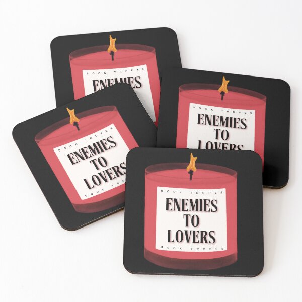 Item preview, Enemies To Lovers Book Tropes Candle designed and sold by notastranger.