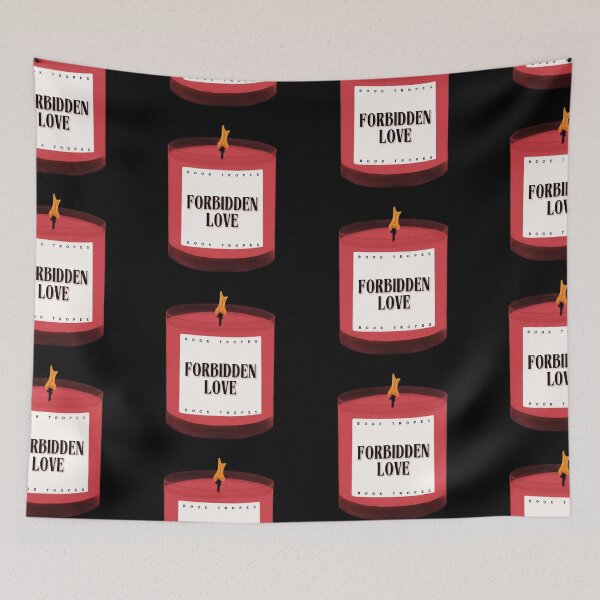 Item preview, Forbidden Love Book Tropes Candle designed and sold by notastranger.